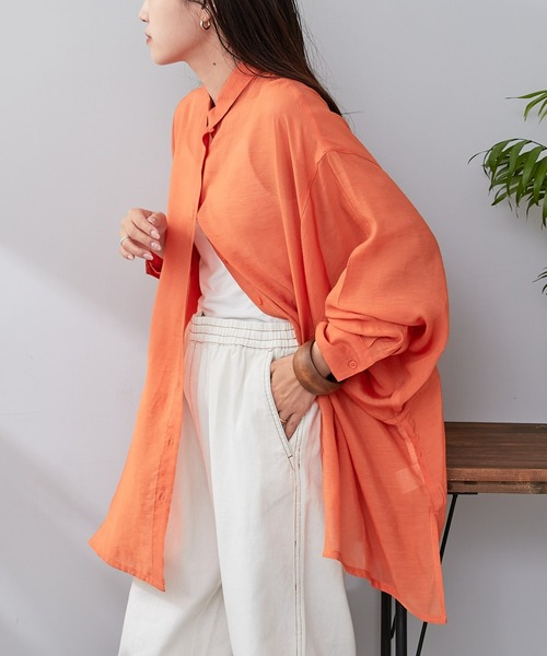 「CIAOPANIC TYPY」 長袖シャツ ONE SIZE イエロー レディース_画像6