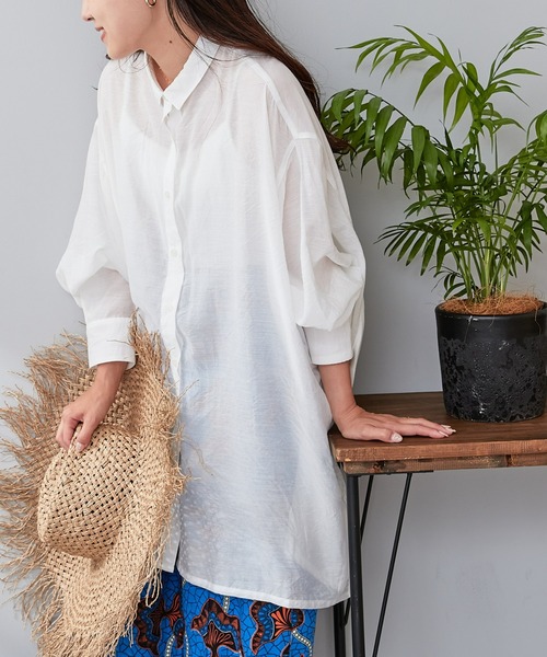 「CIAOPANIC TYPY」 長袖シャツ ONE SIZE イエロー レディース_画像7