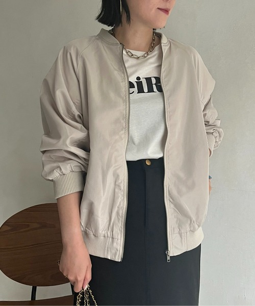 「prose verse」 ブルゾン MEDIUM オフホワイト レディース_画像2