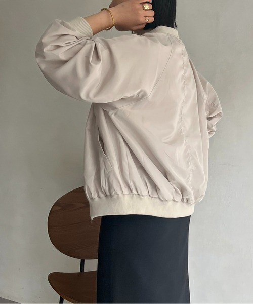 「prose verse」 ブルゾン MEDIUM オフホワイト レディース_画像8