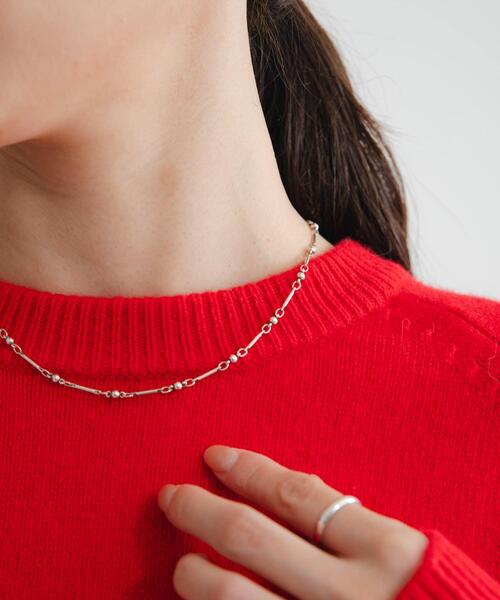 【試着のみ】PHILIPPE AUDIBERT OI Garnet ネックレス PHILIPPE AUDIBERT（フィリップ オーディベール） ネックレス PHILIPPE