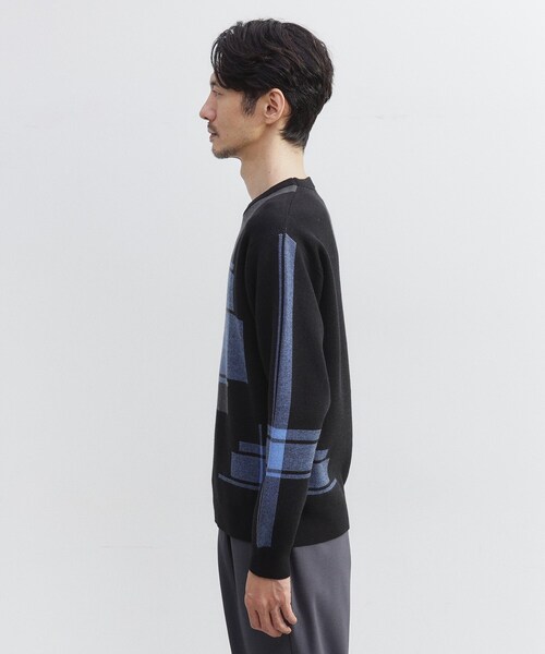 TAKEO KIKUCHI（タケオキクチ） セーター ニット ランダム チェック