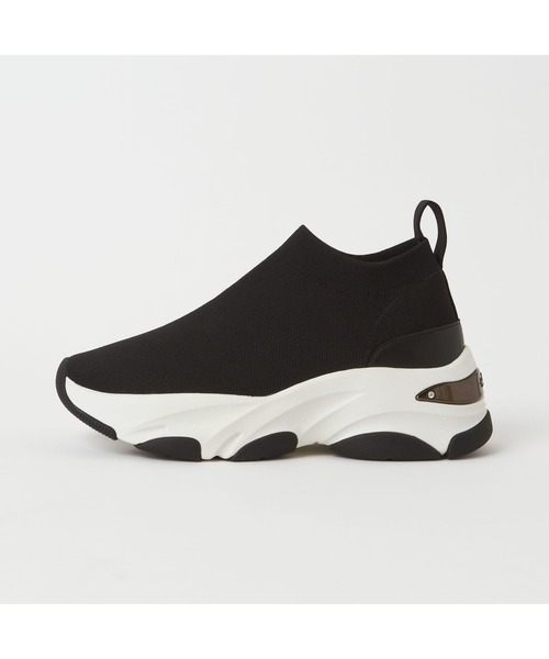 「+diana」 スリッポン 23.0cm ブラック レディース_画像3