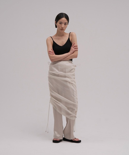 ENOF ロングスカート 期間限定お値下げ】enof ace long skirt black M