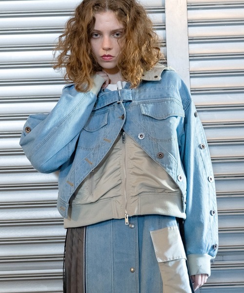 AULA AILA（アウラ アイラ） ブルゾン アウター 「AVIREX」ナイロン