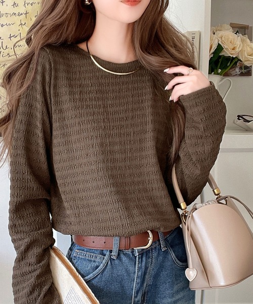 「classicalelf」 長袖カットソー MEDIUM ベージュ レディース_画像7