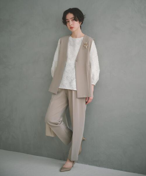 THE SHOP TK ベスト ジレ 入学式 卒園式 卒業式 「通勤・きちんと見え