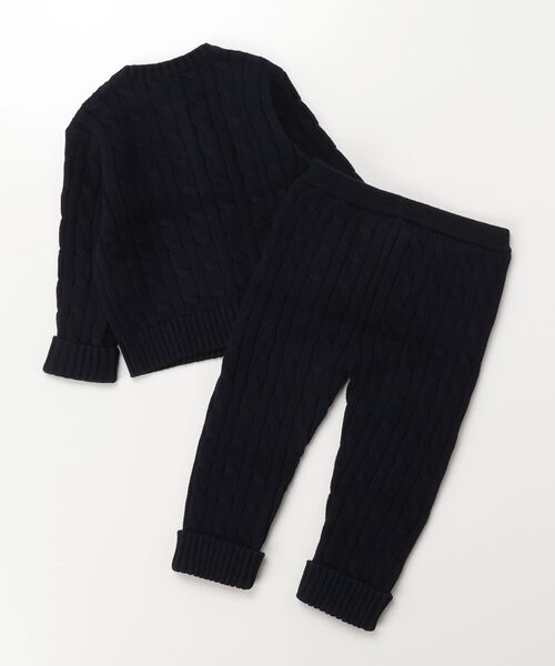 Polo Ralph Lauren Childrenswear ベビー ケーブルニット コットン 