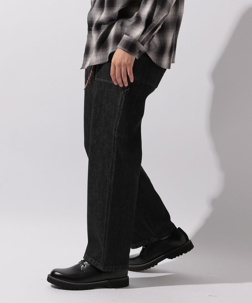 niko and…（ニコアンド） デニムパンツ SMALL ブルー メンズ