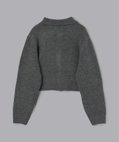CADUNE    長袖クロップトニット CADUNE（カデュネ）の「長袖クロップドニット（ニット/セーター）」 - WEAR