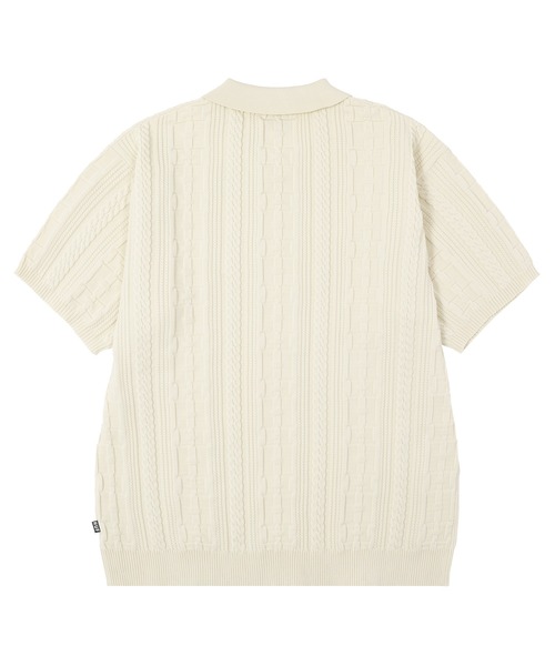 「HUF」 半袖ニット X-LARGE ブルー メンズ_画像5