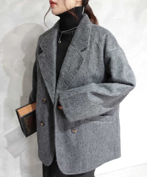 「CORNERS」 テーラードジャケット M ブラウン レディース_画像8