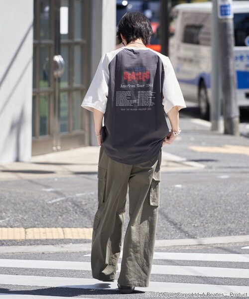 「PUBLUX」 半袖Tシャツ X-LARGE オフホワイト メンズ_画像3