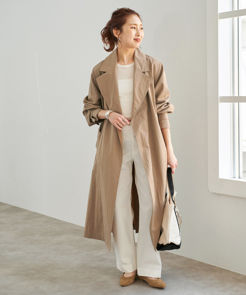 Spick&Span コート モカ茶 Spick＆Span（スピック アンド スパン） コート アウター 「追加