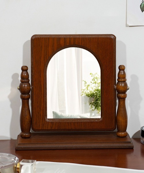 Port（ポート） 鏡 「 」 ウッド スタンド ミラー : ZOZOTOWN Yahoo!店