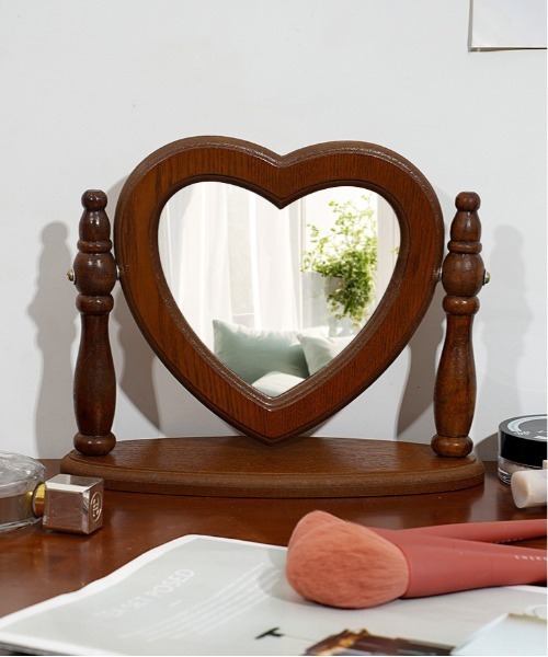 Port（ポート） 鏡 「 」 ウッド スタンド ミラー : ZOZOTOWN Yahoo!店