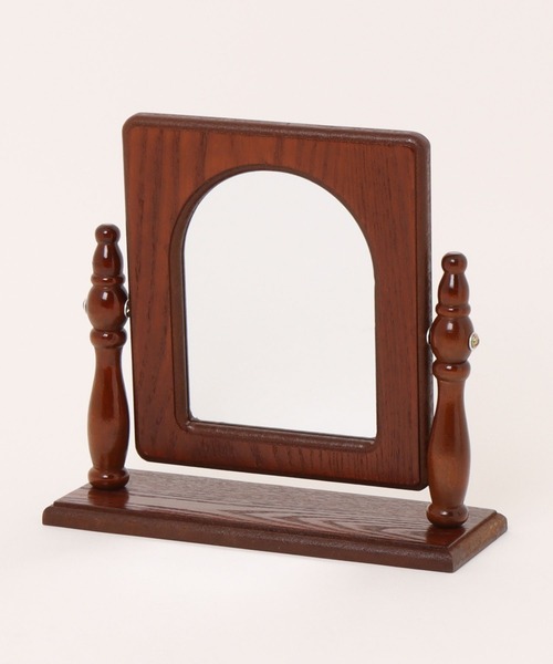 Port（ポート） 鏡 「 」 ウッド スタンド ミラー : ZOZOTOWN Yahoo!店