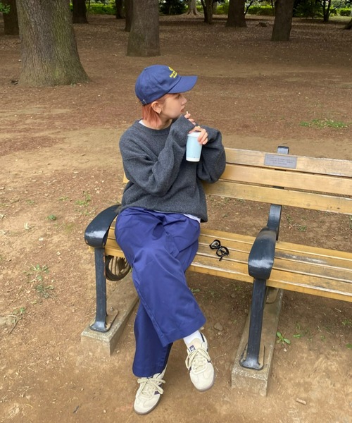 「CIAOPANIC TYPY」 長袖ニット LARGE サックスブルー メンズ_画像3