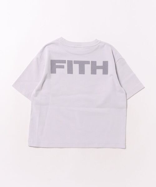 FITH（フィス） tシャツ Smooth Cotton Jersey Back Logo Tee キッズ 