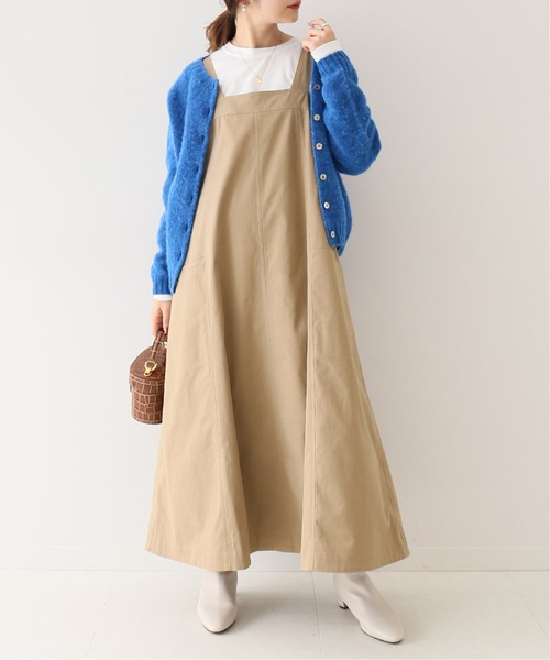 「SLOBE IENA」 サロペットスカート 38 グリーン レディース_画像5