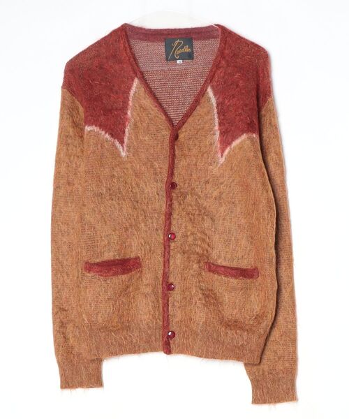 Needles（ニードルス） ニットカーディガン M ブラウン レディース
