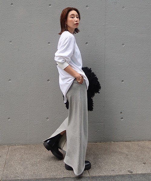 「CREDONA」 ロングスカート FREE ブラック レディース_画像2