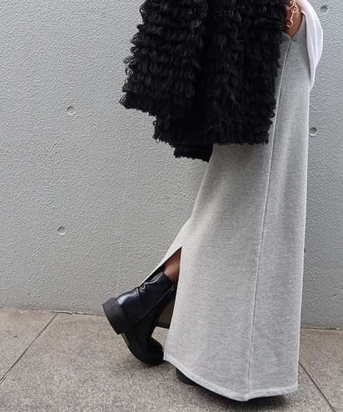 「CREDONA」 ロングスカート FREE ブラック レディース_画像4