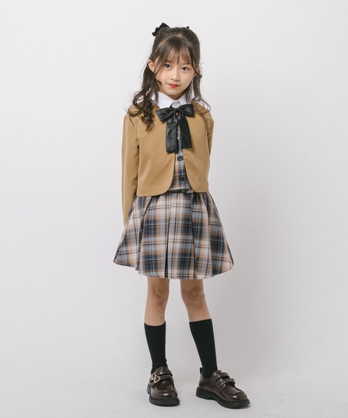 フォーマル 発表会 卒園式 入学式 「セレモニーフォーマル3点セット」ボレロ＋ビスチェ＋プリーツスカート キッズ 子供服 女の子 | URBAN CHERRY | 18