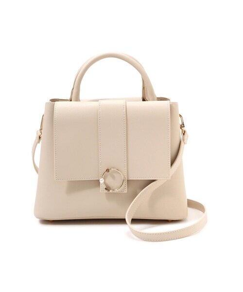 「EDIT COLOGNE」 2WAYバッグ フリ- ブラック レディース_画像5