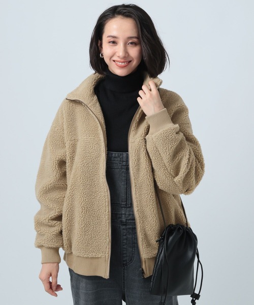 「BAYFLOW」 ブルゾン SMALL ブルー レディース_画像6