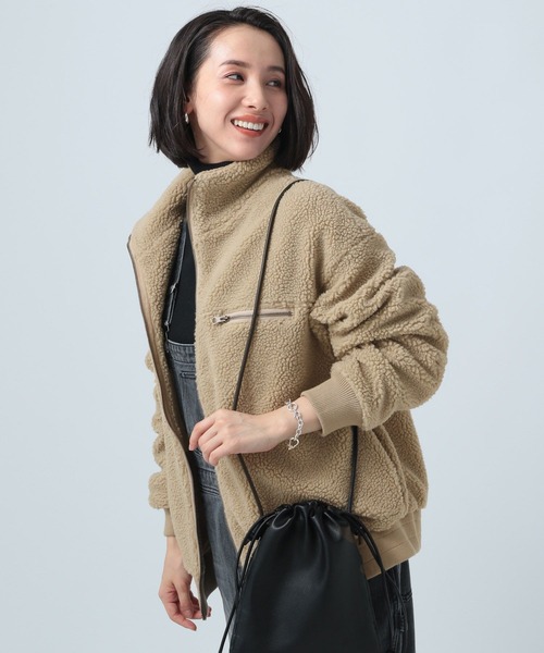 「BAYFLOW」 ブルゾン SMALL ブルー レディース_画像7