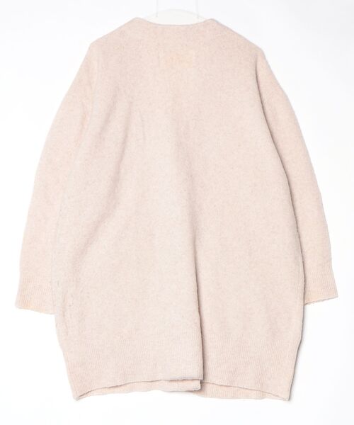 「ADAWAS」 ニットカーディガン 38 ベージュ レディース_画像2