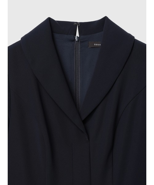 anuans（アニュアンス） ワンピース ダブルサテングレースワンピース