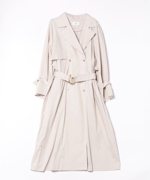「SNIDEL」 トレンチコート 0 アイボリー レディース_画像2