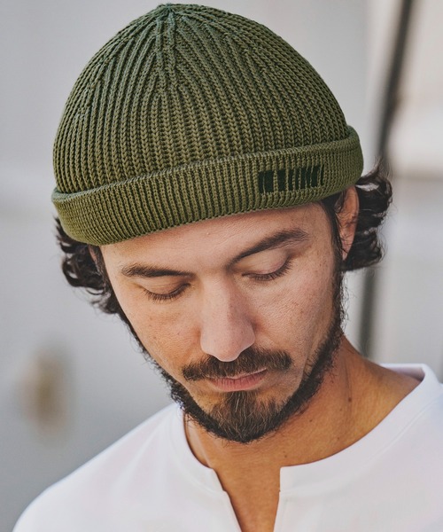 「felkod」 ニットキャップ FREE グレイッシュベージュ メンズ_画像3