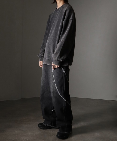 「welise」 スウェットカットソー L グレー メンズ_画像5