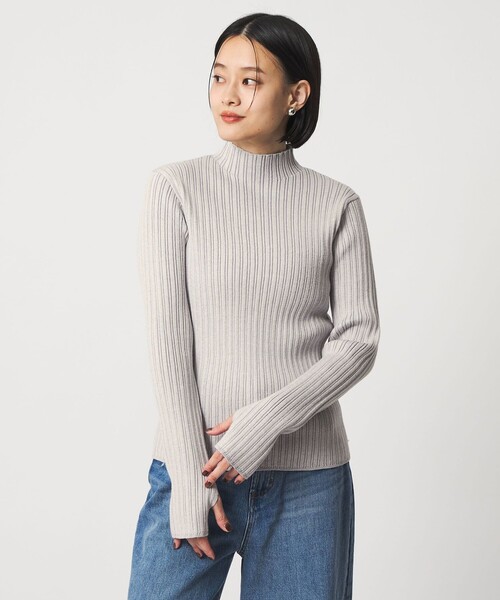 「A DAY IN THE LIFE UNITED ARROWS」 ニットアンサンブル FREE ベージュ レディース_画像5