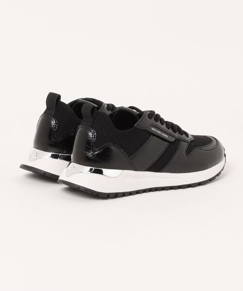 美品おしゃれ♪MICHAEL KORS ブラックスニーカー 7.5 MICHAEL KORS（マイケルコース） スニーカー JESSE ミックスメディア