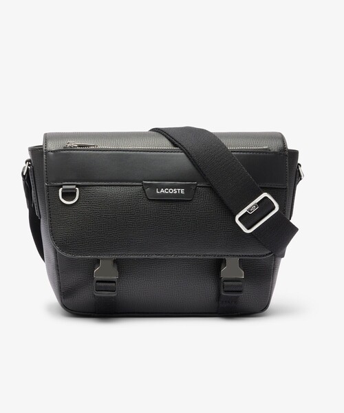 LACOSTE（ラコステ） ショルダーバッグ オシアン レザーフラップ