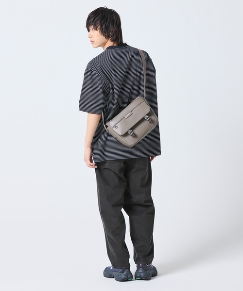 LACOSTE（ラコステ） ショルダーバッグ オシアン レザーフラップ
