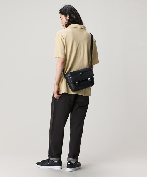 LACOSTE（ラコステ） ショルダーバッグ オシアン レザーフラップ