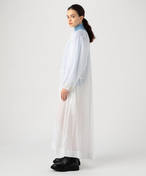 「TOMORROWLAND」 長袖ワンピース X-SMALL ブラック レディースの画像