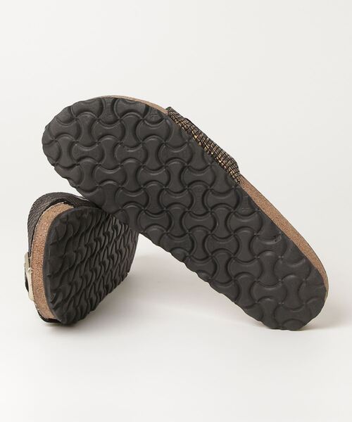 「BIRKENSTOCK」 フラットサンダル 25cm ブラック レディース_画像3