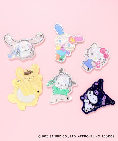sanrio（サンリオ） コンパクトミラー Sanrio characters/スライド
