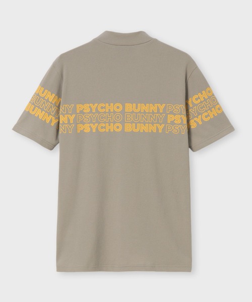 Psycho Bunny（サイコバニー） uvカット tシャツ 「GOLF」ロゴパネル