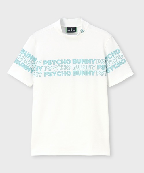 Psycho Bunny（サイコバニー） uvカット tシャツ 「GOLF」ロゴパネル