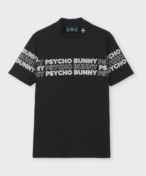 Psycho Bunny（サイコバニー） uvカット tシャツ 「GOLF」ロゴパネル