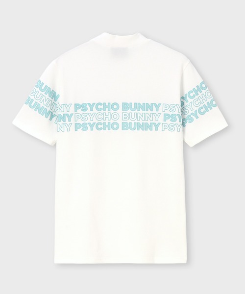 Psycho Bunny（サイコバニー） tシャツ 「GOLF」ロゴパネルプリント