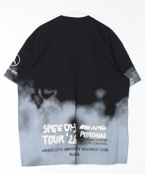 Y-3 tシャツ MERCEDES - AMG PETRONAS FORMULA 1 TEAM TOUR SHORT