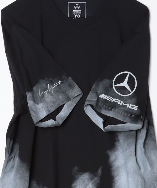 Y-3 tシャツ MERCEDES - AMG PETRONAS FORMULA 1 TEAM TOUR SHORT